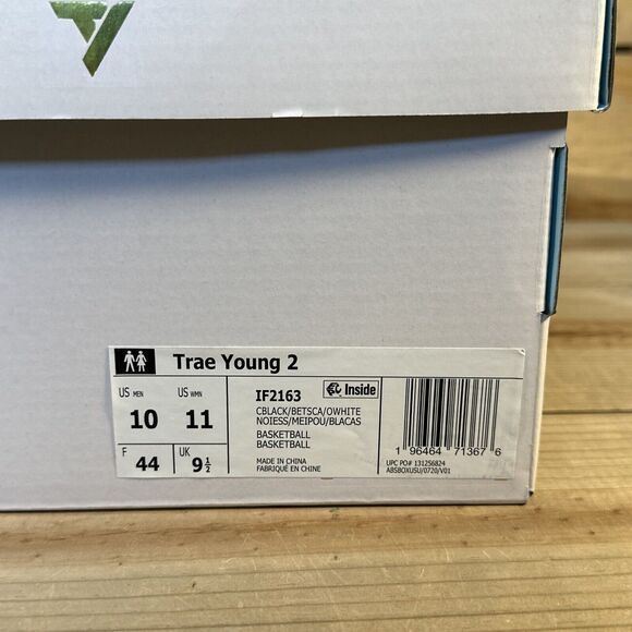 NEW WITH BOX - Mens Size 10 Adidas Trae Young 2 “Chinese New Year” Shoes IF2163 main image 11